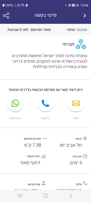 פרטי בקשה עמותת נתינה (1)