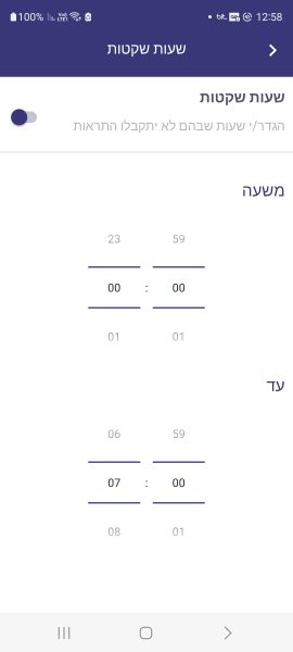 שעות שקטות